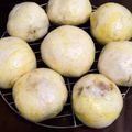 鍾幸雅 的 薑黃奇亞籽饅頭(全素) cooksnap