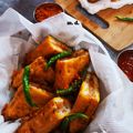 Madhvi Dwivedi का कुकस्नैप जब उन्होंने कैंटीन वाला ब्रेड पकौड़ा (Cantine wala bread Pakoda recipe in hindi) बनाया था।