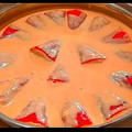 El cooksnap de 95vanedg cuando hizo Pimientos del piquillo rellenos de bacalao y con mi salsa.