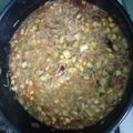 El cooksnap de Caro cuando hizo Calabazas con fideos con el toque Sonorense.