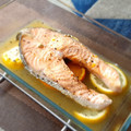 El cooksnap de Juan cuando hizo Salmón al horno con naranja y limón.