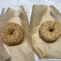 Genna's cooksnap of when they made Oatmeal bagel (No oven, microwave 1min) GF DF EF NF.
