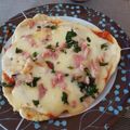 El cooksnap de Valeria cuando hizo Pizza rápida al sartén.