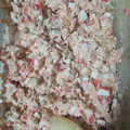 El cooksnap de Karla SERNA NAVA cuando hizo Ensalada de arroz y surimi de langostino.
