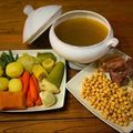 El cooksnap de CocinarParaCuatro cuando hizo Puchero Canario.