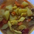 El cooksnap de Noemí cuando hizo Guiso de pescado o de Semana Santa.