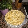 El cooksnap de Sandra cuando hizo Tarta de hojaldre, con plátano y manzana.