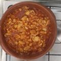El cooksnap de Jonas Cobos cuando hizo Merluza con tomate y cebolla.