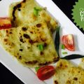 Areeba Muhammed's cooksnap of when they made Peri Peri Chëësy Paratha 🫓🫓.