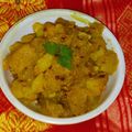 Nirmala Rajput का कुकस्नैप जब उन्होंने कद्दू की सब्जी इन कढाई(kadhu ki sabzi in kadhai recipe in hindi) बनाया था।