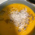 Kate's cooksnap of when they made Mango Lassi.