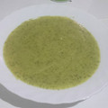 El cooksnap de Cris Robles cuando hizo Crema de espárragos blancos y calabacín.