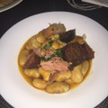 El cooksnap de Xavi Con X De Mixta cuando hizo Fabada Asturiana.