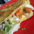 Cooksnap dari Nafia 🧕 untuk resep Roti John Homemade (pakai roti tawar)