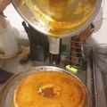 El cooksnap de Marcela Vega cuando hizo Flan casero de huevos.