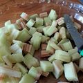 El cooksnap de Monica Riffo cuando hizo Pizza con masa de berenjena (Grez).