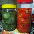 El cooksnap de edujuarez2 cuando hizo Pimientos morrones agridulces en conserva.