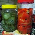 El cooksnap de edujuarez2 cuando hizo Pimientos morrones agridulces en conserva.