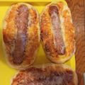 Lajos Csabáné Szabó Cooksnap-ja, amikor elkészítette a(z) Virslis hajók receptet.