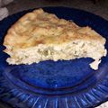 El cooksnap de Yessica Olveira cuando hizo Tarta de pollo y puerro.