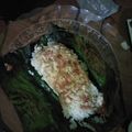 Cooksnap dari Bunda Nada untuk resep Nasi Bakar Ayam MPASI 12m+