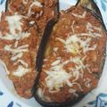 El cooksnap de Fatima cuando hizo Berenjenas rellenas light al microondas.