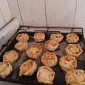 El cooksnap de Marisa Barraza cuando hizo Canastitas de pollo.