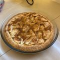 El cooksnap de Dai cuando hizo Tarta de manzana con canela súper económica !!!.