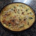 El cooksnap de miriam pi dote cuando hizo Tarta de brócoli y queso.
