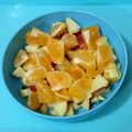 Kulsoom Bukhari's cooksnap of when they made Fruit chaat.