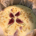 El cooksnap de Mireia cuando hizo Tarta de queso de La Viña.