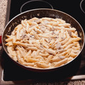 El cooksnap de Mónica Gómez cuando hizo Pasta fresca con champiñones y nata.