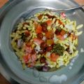 Meena Mathur का कुकस्नैप जब उन्होंने चना चाट (chana chaat recipe in Hindi) बनाया था।