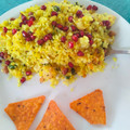 Epseeta Panigrahi's cooksnap of when they made Kanda poha.