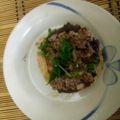 El cooksnap de Gabriel Gonzalez Bta cuando hizo Carne Tártara.