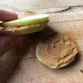 Stella T's cooksnap of when they made Peanut butter on apple.
