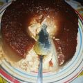 El cooksnap de Jorge Cardozo cuando hizo Budín de pan (con leche en polvo).
