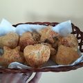 El cooksnap de Lau cuando hizo Scones de parmesano y chia.