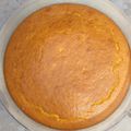 El cooksnap de Cinthya Castro cuando hizo Torta de mandarina.