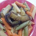 El cooksnap de Nadia Bursa cuando hizo Escabeche de berenjenas agridulce para las pastas.