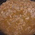 El cooksnap de Gely Ruvalcaba cuando hizo Pechuga de pollo en salsa verde.