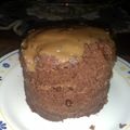 El cooksnap de Lucre Gallo cuando hizo Torta en taza de chocolate🍫🍦😋.