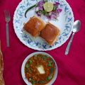Mukti Bhargava का कुकस्नैप जब उन्होंने पाव भाजी (Pav bhaji recipe in Hindi) बनाया था।