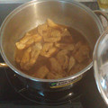 El cooksnap de Maria Mercedes Rodríguez González cuando hizo Pechugas de pollo en salsa de naranja.