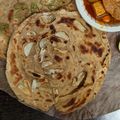 Karan Tripathi (Food Fanatic) का कुकस्नैप जब उन्होंने चिली गार्लिक लच्छा पराठा (Chilli Garlic Laccha Parantha Recipe in Hindi) बनाया था।