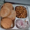 Sangita Vyas's cooksnap of when they made છોલે અને પૂરી(chole puri recipe in gujarati).