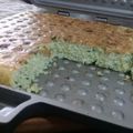 El cooksnap de Vivi Aranda cuando hizo Tortilla de arroz y espinacas, con una súper ensalada!! 👏👏👏💜.