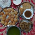Jain Pooja का कुकस्नैप जब उन्होंने पानी पूरी (pani puri recipe in Hindi) बनाया था।