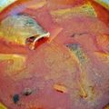 Cooksnap Norashikin Rahmat semasa beliau membuat Kari ikan merah / jenahak.