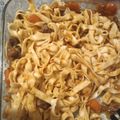 El cooksnap de Noelia Gomez cuando hizo Fideos caseros. Suaves y fáciles de hacer. Con salsa de crema y langostinos. 🍝🦐.